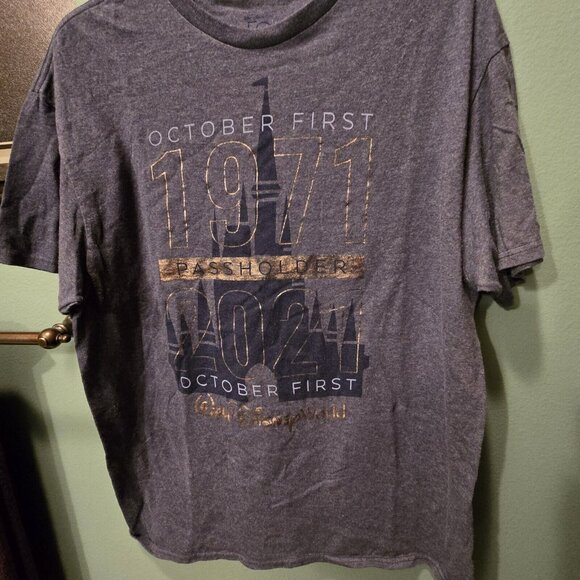 Walt Disney World 50th Anniversary Sz L Oct 1st Annual Passholder T-Shirt 1971 - Picture 2 of 4